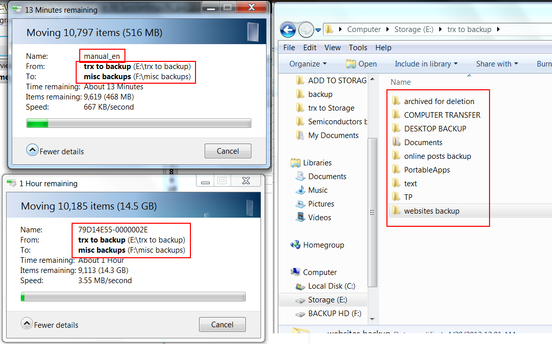 neither of the two idiotic file move dialogs tell me which folder is being moved